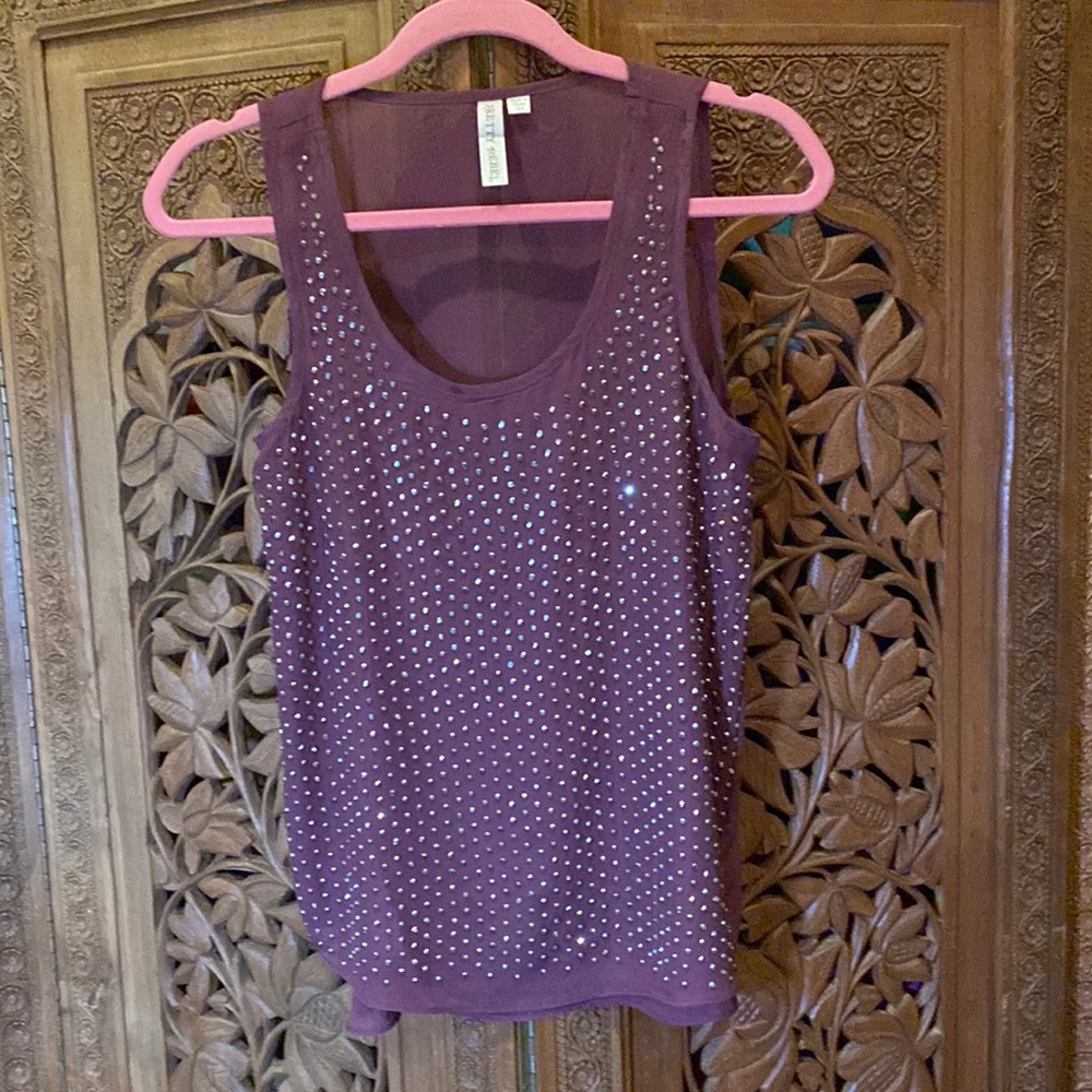 Pretty Rebel georgette tank top